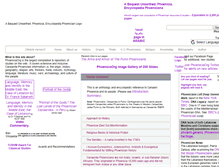 Tablet Screenshot of phoenicia.org